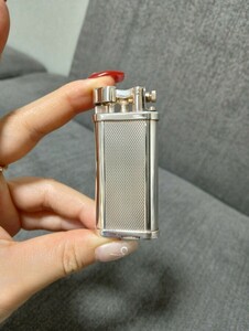 着火確認済 dunhill ダンヒル ガスライター ライター 喫煙具 ハンマー シルバー たばこ 火 炎 ユニーク ヴィンテージ ブランド 1円〜