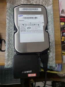 SAMSUNG HA250JC 250GB ATA/IDE 5400rpm 3.5インチ☆CrystalDiskInfo 青ブルー 中古 ウエスタンデジタル