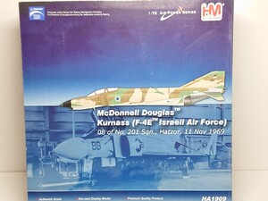 1/72 ホビーマスター F-4E ファントムⅡ イスラエル空軍 第201飛行隊 ハッツアー基地 1969年11月11日 #08 HA1909