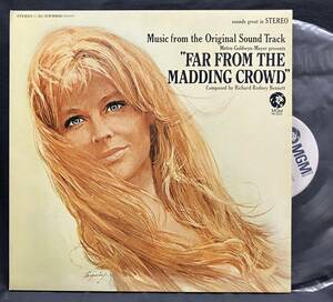 LP 白ラベル【Far From The Madding Crowd 遥か群衆を離れて】プロモ Promotional copy