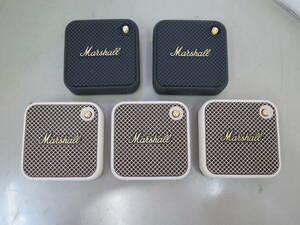 1円～△●ジャンク Marshall マーシャル WILLEN Bluetooth スピーカー 計5点 まとめて