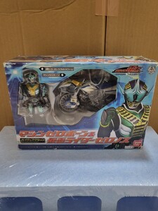 2007年 バンダイ 仮面ライダー電王 マシンゼロホーン＆仮面ライダーゼロノス バイク&アクション 部品欠品有 現状品