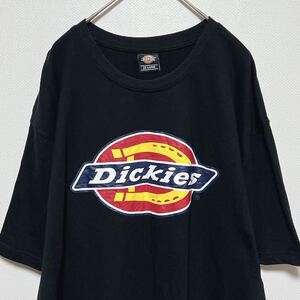 Dickies ディッキーズ 半袖Tシャツ　ビッグロゴプリント　　ビッグサイズ2XL オーバーサイズ