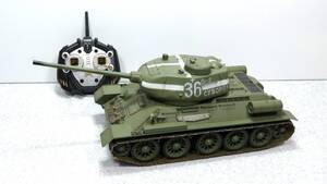 ラジコン戦車 T34/85 1:16スケール 中古