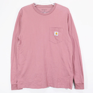 carhartt カーハート L/S POCKET T-SHIRT ロングスリーブ ポケット Tシャツ レッド ロンT カットソー 長袖 OTHER Apz