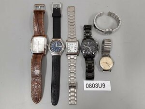 0803U9　腕時計　ジャンク品　おまとめ6点　GUESS　swatch　など 　※動作未確認