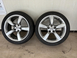 【最落なし１円売り切り】★2本タイヤアルミセット★ KENDA VEZTDA KR30 225/45R18 フェアレディＺ Z33 純正　18×8J(5H114.3)