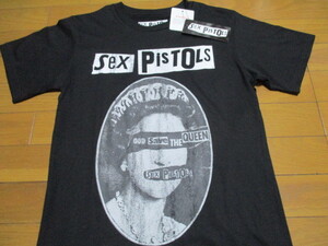 新品　残り１点限り　即決価格　sex pistols GOD save THE QUEEN　Tシャツ　Mサイズ　セックスピストルズ　黒