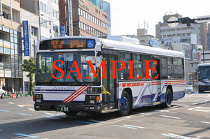 Dー３C【バス写真】L版６枚　長崎バス　路線車　（３）
