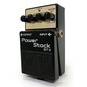 ボス BOSS パワースタック ディストーション エフェクター POWER STACK ST-2 完動品 正規品 ギターペダル ハイゲイン スタックアンプ 機材