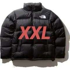 XXL ノースフェイス ヌプシジャケット ブラック Nuptse