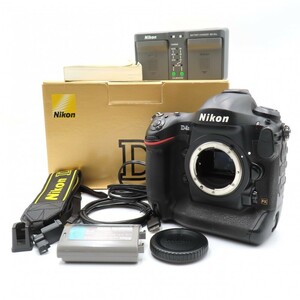 1円〜 Nikon ニコン D4s 一眼レフカメラ ボディのみ 他 箱付 通電のみ確認済 現状品 y206-2727621【Y商品】