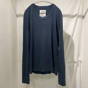 Maison Martin Margiela Replica 14 Tubular Underwear T-Shirt Germany 1975 チュブラーコットン 長袖Tシャツ ブルー系【中目黒R01】