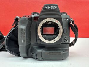 ▽ MINOLTA α-7 一眼レフカメラ フィルムカメラ ボディ VC-7 ジャンク ミノルタ