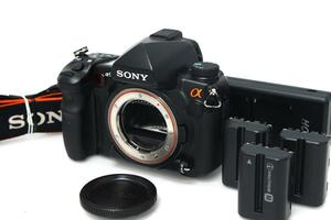 並品｜ソニー α900 DSLR-A900 ボディ CA01-M1517-2P2A SONY α Aマウント ボディ内手ブレ補正機構 一眼レフ