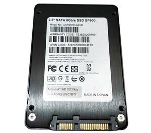 【中古パーツ】2.5 SATA SSD 1台　正常 ADATA SP900 64GB ■SSD20426