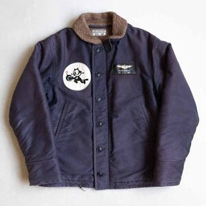 【雰囲気抜群】TOYS McCOY 【FELIX N-1 DECK JACKET】40 ミリタリー デッキジャケット トイズマッコイ 2412835