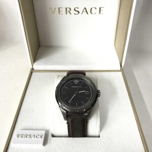 ☆箱付き☆ ＶＥＲＳＡＣＥ ヴェルサーチ ※状態 ＶＥＲＡ００４１８ 駆動：電池 メデゥーサ レザーベルト 時計/266