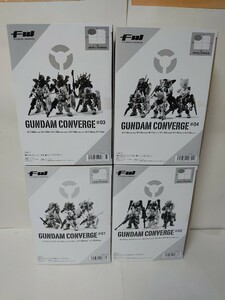 新品 大箱は汚い 小箱未開封 機動戦士ガンダム FW GUNDAM CONVERGE コンバージ #01 02 03 04 コンプ 24個セット 120-143 同梱可能