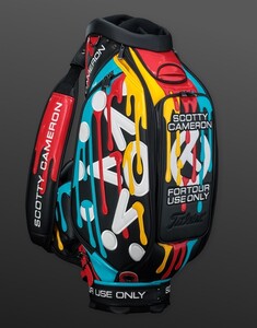 2025年 Scotty Cameron - Paint Drip - Tour Staff Bag スコッティ キャメロン ペイントドリップ ツアーバッグ スタッフバッグ 