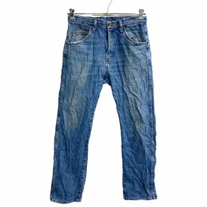 Wrangler デニムパンツ W33 ラングラー レギュラーフィット ブルー メキシコ製 古着卸 アメリカ仕入 2308-417