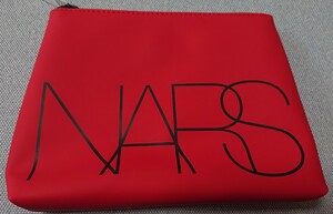 ★NARS ナーズ ノベルティ ポーチ 赤 非売品★未使用品 クリックポストにて発送