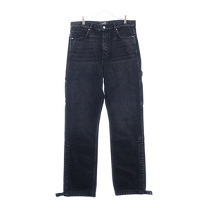 AMIRI アミリ 23SS STACK WORKMAN JEAN スタックワークマン ジーンズ ブラックデニム SS23MDF007