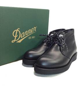 未使用 Danner ダナー × NEIGHBORHOOD ネイバーフッド POSTMAN BOOTS WP NH ポストマンブーツ チャッカ ブラック Ortholite 26.5cm