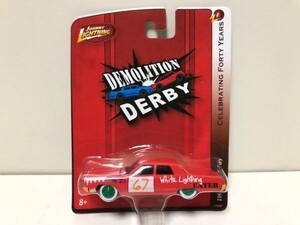 レア【 DEMOLITION DERBY 】 1967 PLYMOUTH FURY プリムス フューリー / JOHNNY LIGHTNING ジョニーライトニング 管理C1