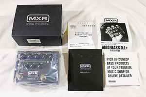 【MXR】★未開封新品★ M80 BASS D.I.+（ベース用プリアンプ/ディストーション）