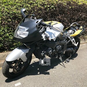 プ仲f783 BMW『K1200S』大型 1150cc/イエロー■部品取り★書類有り・鍵有り【パーツ】