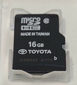 トヨタ純正ナビ NSZT-W66T 2016秋 地図データ microSD