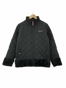 marie claire マリクレール 素材切替 ジャケット sizeM-L/黒 ◇■ ☆ dkc7