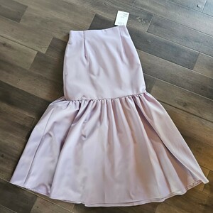 未使用タグ付き La boutique BonBon ラブティックボンボン★歩く姿が人目を引く★ハイウエスト マーメイドマキシスカート PAL 