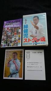 新極真会　緑健児　ストグレ魂　DVD 実践テクニック　柔軟　突き　受け　防御　廻し蹴り　カカト落とし　空手　ハイキック　即決　前蹴り