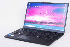 1円～ 11世代CPU バッテリー良好 Office 超軽量薄型 LIFEBOOK U9311/F i5-1145G7 8GB NVMeSSD256GB 13.3型FHD Wi-Fi6 顔認証 Win10