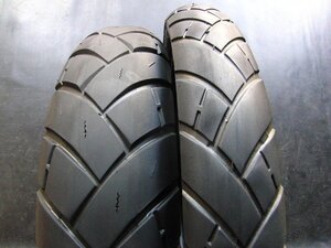 中古前後セット!エイボン◎AV53 トレイルライダー・AV54. 90/90-21. 150/70R18. VP590:22051