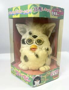 ほぼ未使用　TOMY　トミー　Furby ファービー　おしゃべり天才ペット！　ホワイト系