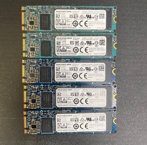 1円～ ■ M.2　SSD　256GB　5点　まとめ売り　KIOXIA　TOSHIBA　データ消去済　動作可