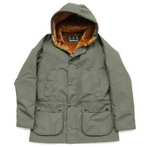 Barbour バブアー フーデッドビデイル SL BEDALE ノンワックス ファーライニング付き OLIVE 36/ビームス/シップス/アローズ好きな方