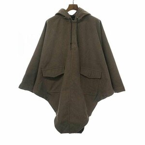 COMME des GARCONS SHIRT コムデギャルソンシャツ 11AW ポンチョコート カーキ サイズ:XS メンズ ITOBC4Z906TU