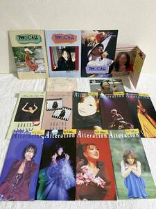 中森明菜★90年代ファンクラブの会報12冊コンプリート＋α