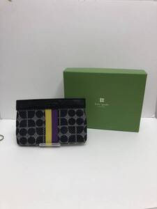 707☆kate spade ケイトスペード☆キーリング付き コインケース 美品