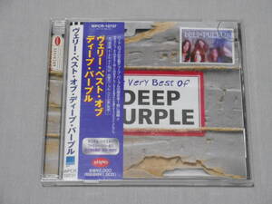 ディープ・パープル 「ヴェリー・ベスト・オブ・ディープ・パープル」 帯付きCD デジタルリマスター版　DEEP PURPLE