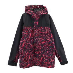 ノースフェイス アウトドア NP61960 マウンテンパーカー XL ブラック×ピンク THE NORTH FACE メンズ