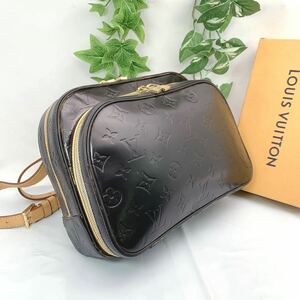 t447 LOUIS VUITTON ルイヴィトン ヴェルニ リュック バッグ マーレイ シリアル TH0979