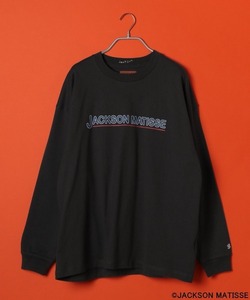 「JACKSON MATISSE」 長袖Tシャツ MEDIUM チャコール メンズ