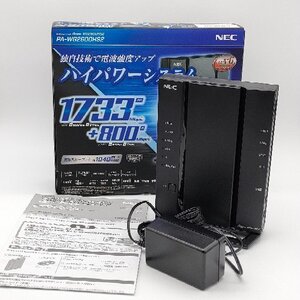 NEC Wi-Fi ホームルーター Aterm 無線LANルーター PA-WG2600HS2 ネットワーク機器 LAN機器 稼働品 S1090