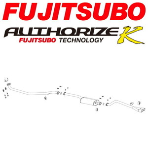 FUJITSUBO オーソライズKマフラー 6BA-JF3ホンダN-BOXカスタム ターボ用 R1/10～R2/12