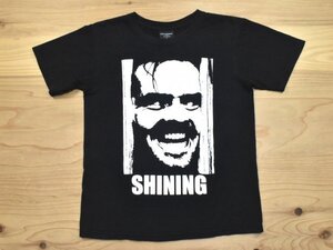 BROADWAY 映画 シャイニング SHINING Tシャツ sizeS 黒 ブラック ムービー ジャックニコルソン USA古着 アメリカ アメカジ